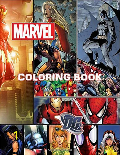 Marvel And DC Coloring Book For Kids Ages 4 8 Rainbow Books Coloring Books Unofficial von Rainbow Books