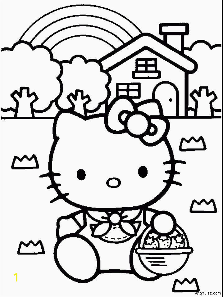 Thanksgiving Coloring Pages Hello Kitty | divyajanani.org