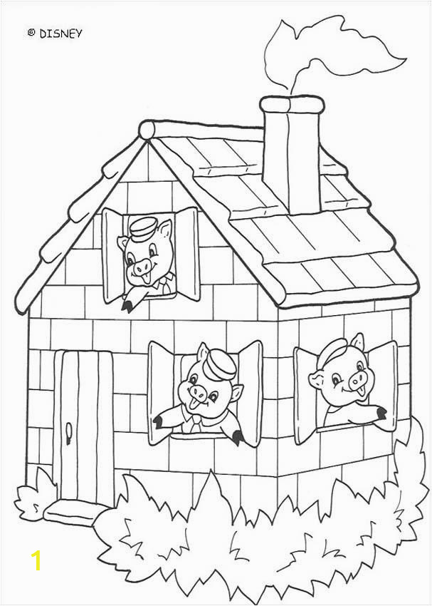 Three Little Pigs Coloring Pages Disney Three Little Pigs Coloring In Case Of Indoor Recess Mit