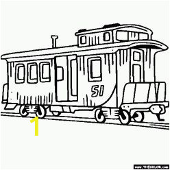 Train Caboose Coloring Pages Printable Free Coloring Pages Caboose Train Coloring Sheet 1