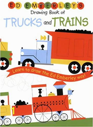 Train Coloring Book for Adults Ed Emberley S Drawing Book Of Trucks and Trains Amazon