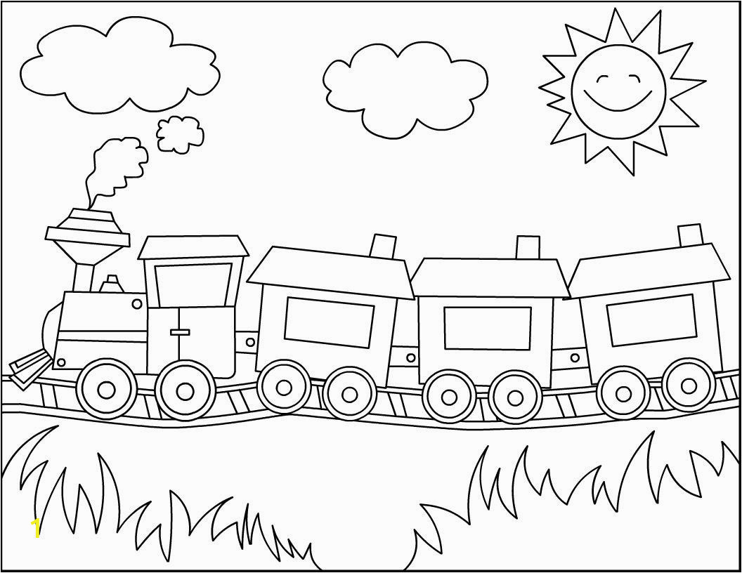 Train Coloring Pages for Preschoolers Pin On Coloring Worksheets