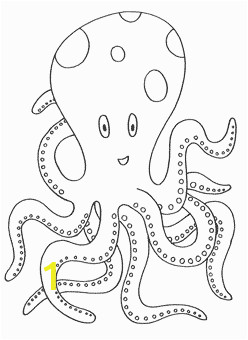 octopus coloring page