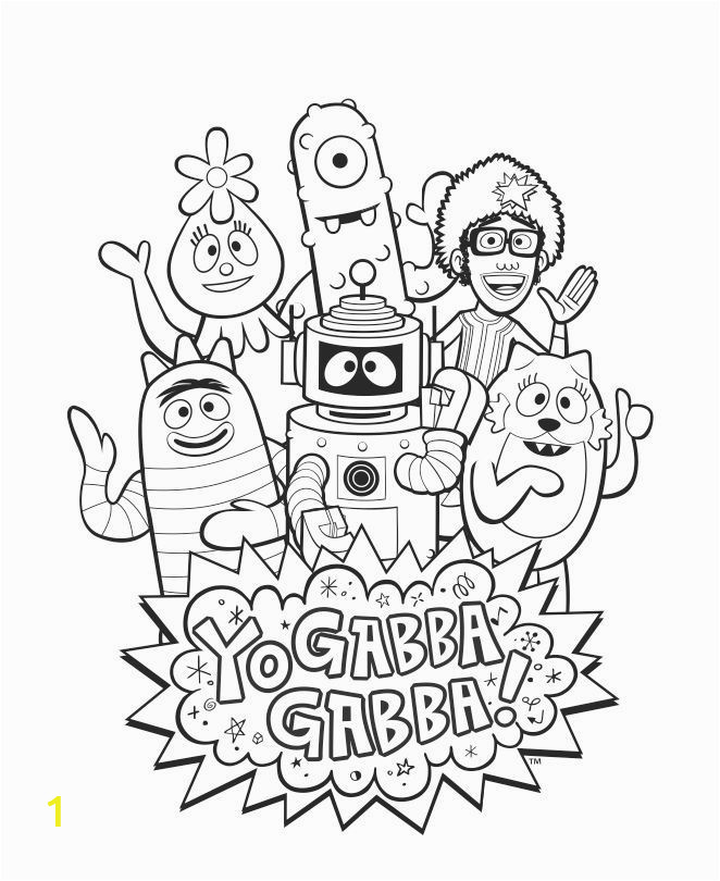 Yo Gabba Gabba Printables Prntbl concejomunicipaldechinu gov co