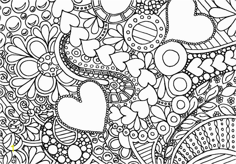 Zen Doodle Coloring Pages Printable Hearts and Flowers with Images
