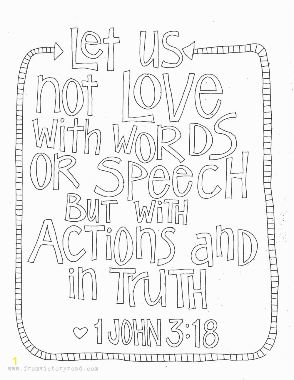 1 john 4 19 coloring page