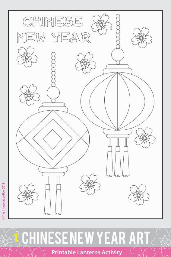2020 Chinese New Year Coloring Pages Chinese New Year 2020 Coloring Pages and Art Activities