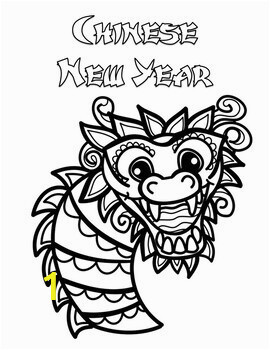 FREE Chinese New Year 2020 Coloring Sheets