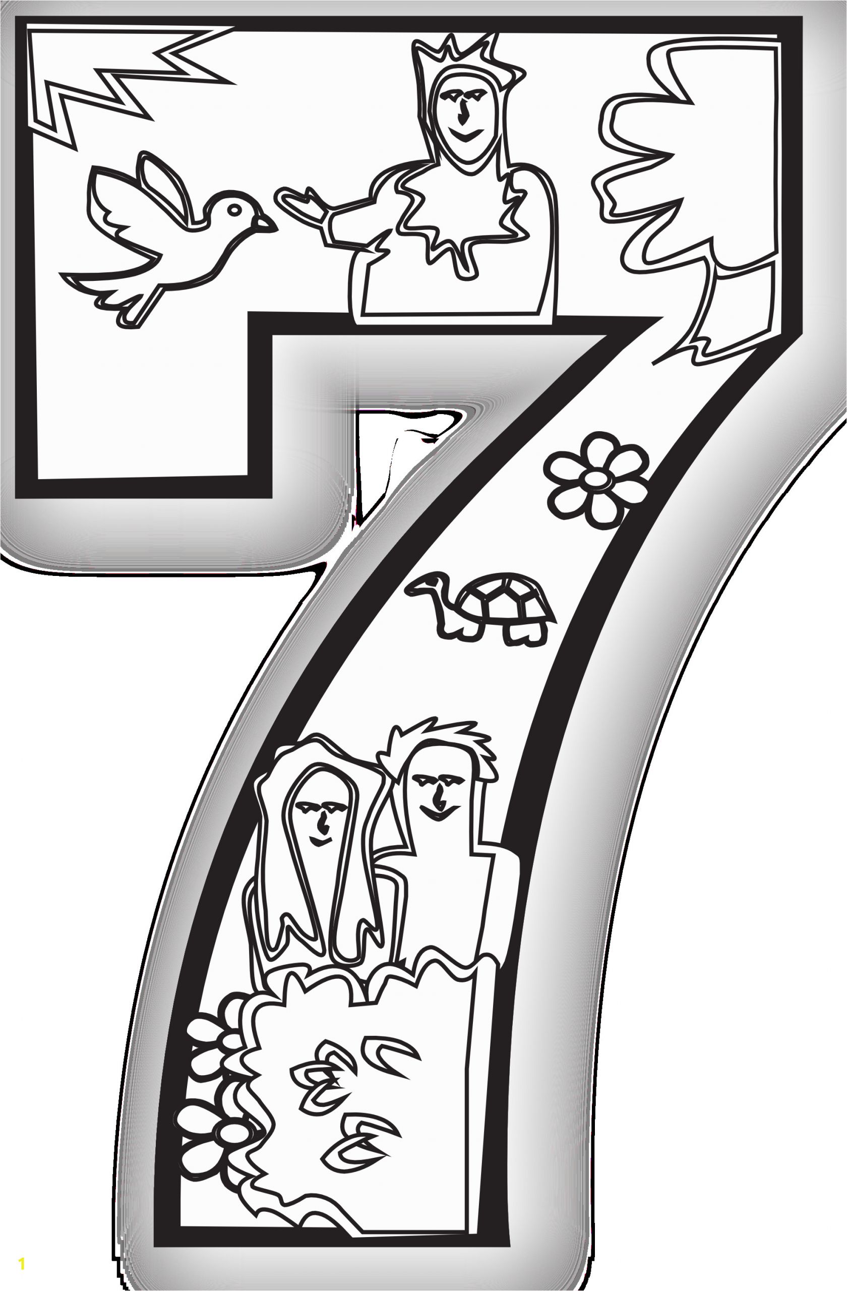 7 Days Of Creation Coloring Pages This Kind Of On Line Coloring Page for Children Will