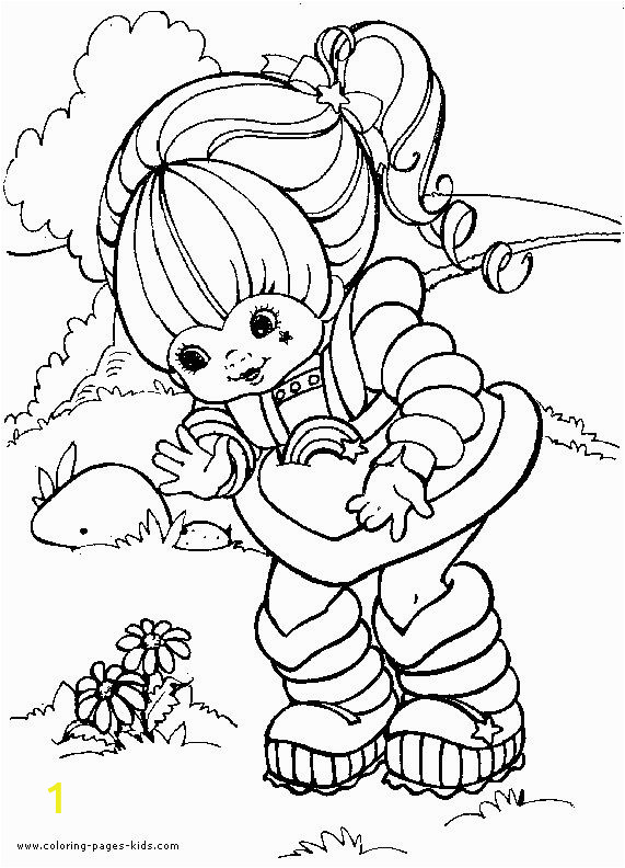 crafty 80s rainbow brite coloring