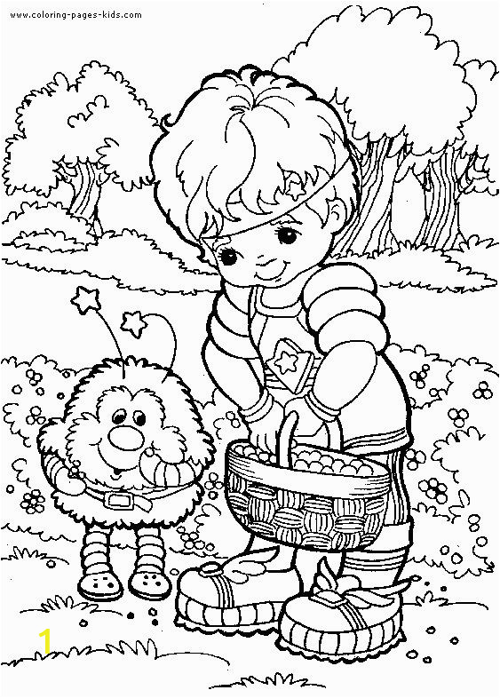 crafty 80s rainbow brite coloring