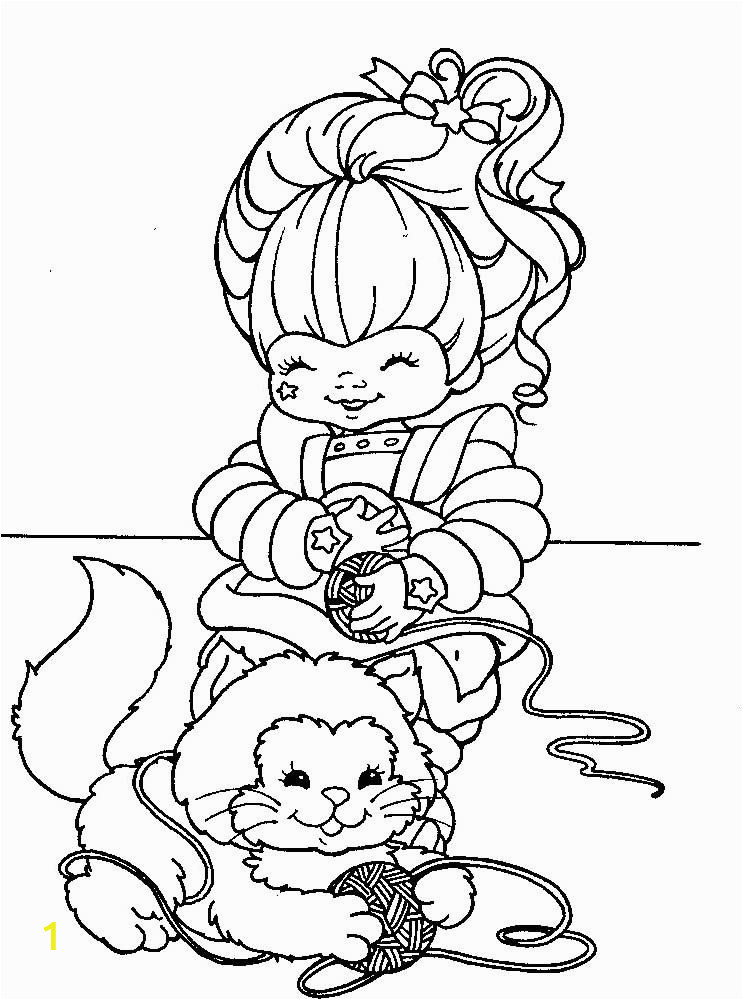 80 S Rainbow Brite Coloring Pages Rainbow Brite Coloring Pages