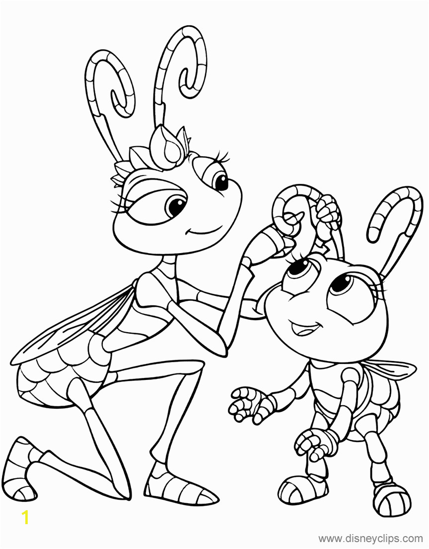 A Bug S Life Coloring Pages A Bug S Life Coloring Pages