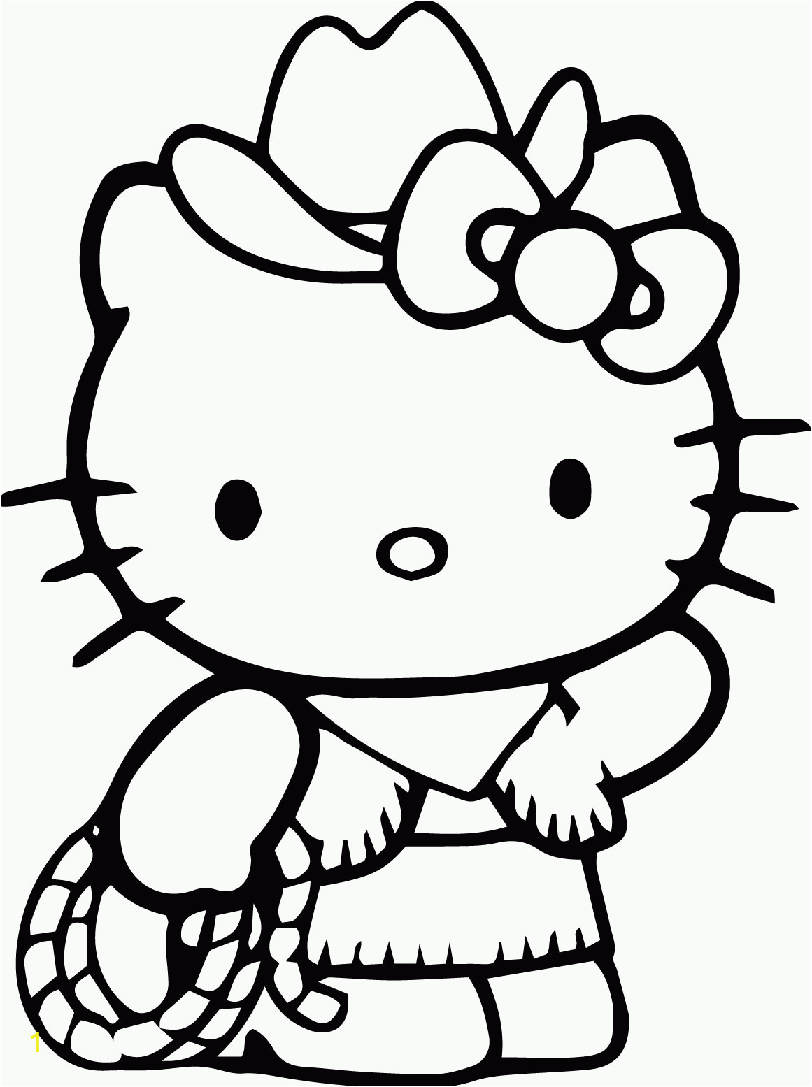 hello kitty puter coloring pages