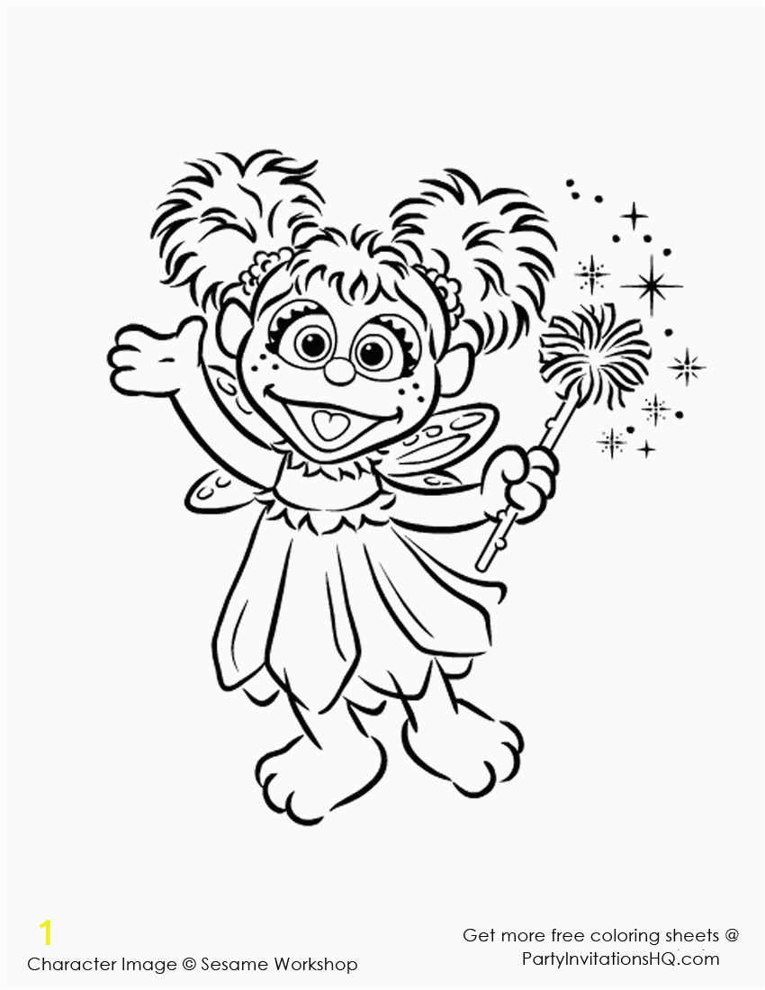 abby cadabby coloring pages free