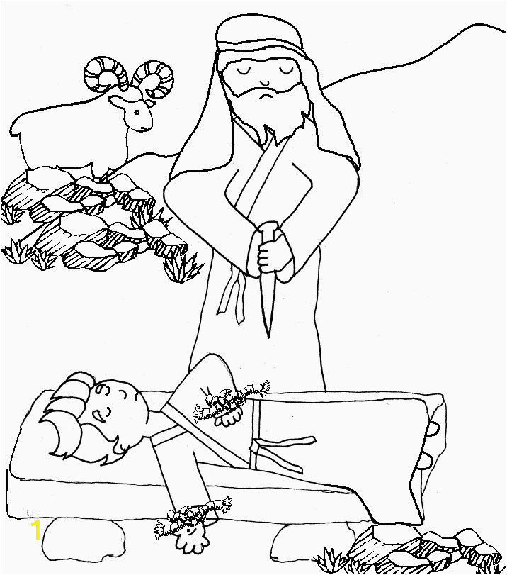 Abraham and isaac Coloring Pages Free Abraham and isaac Coloring Page Unique Abraham and isaac