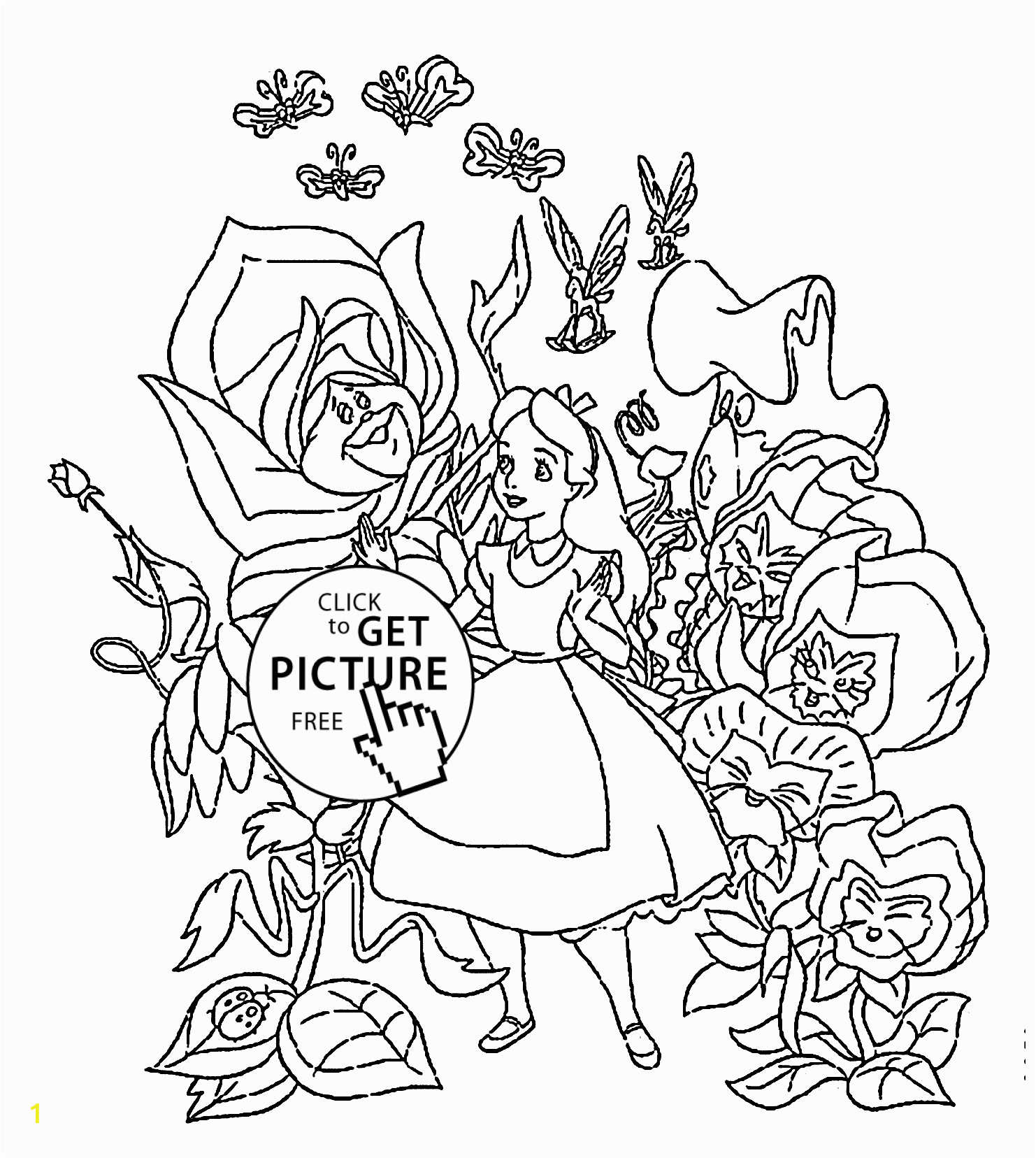 alice in wonderland cheshire cat coloring pages