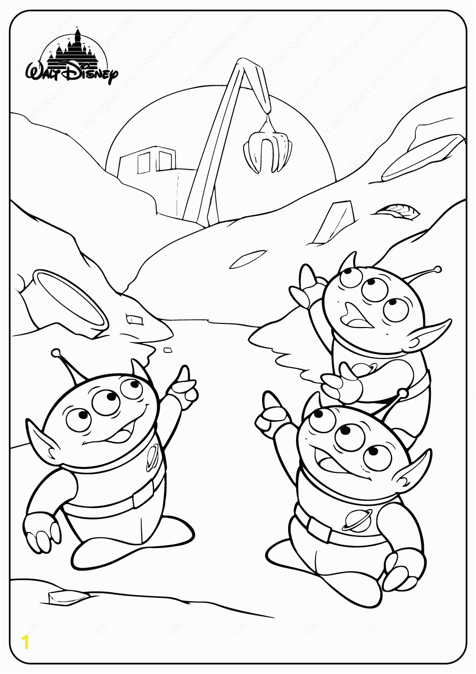 disney toy story aliens pdf coloring pages