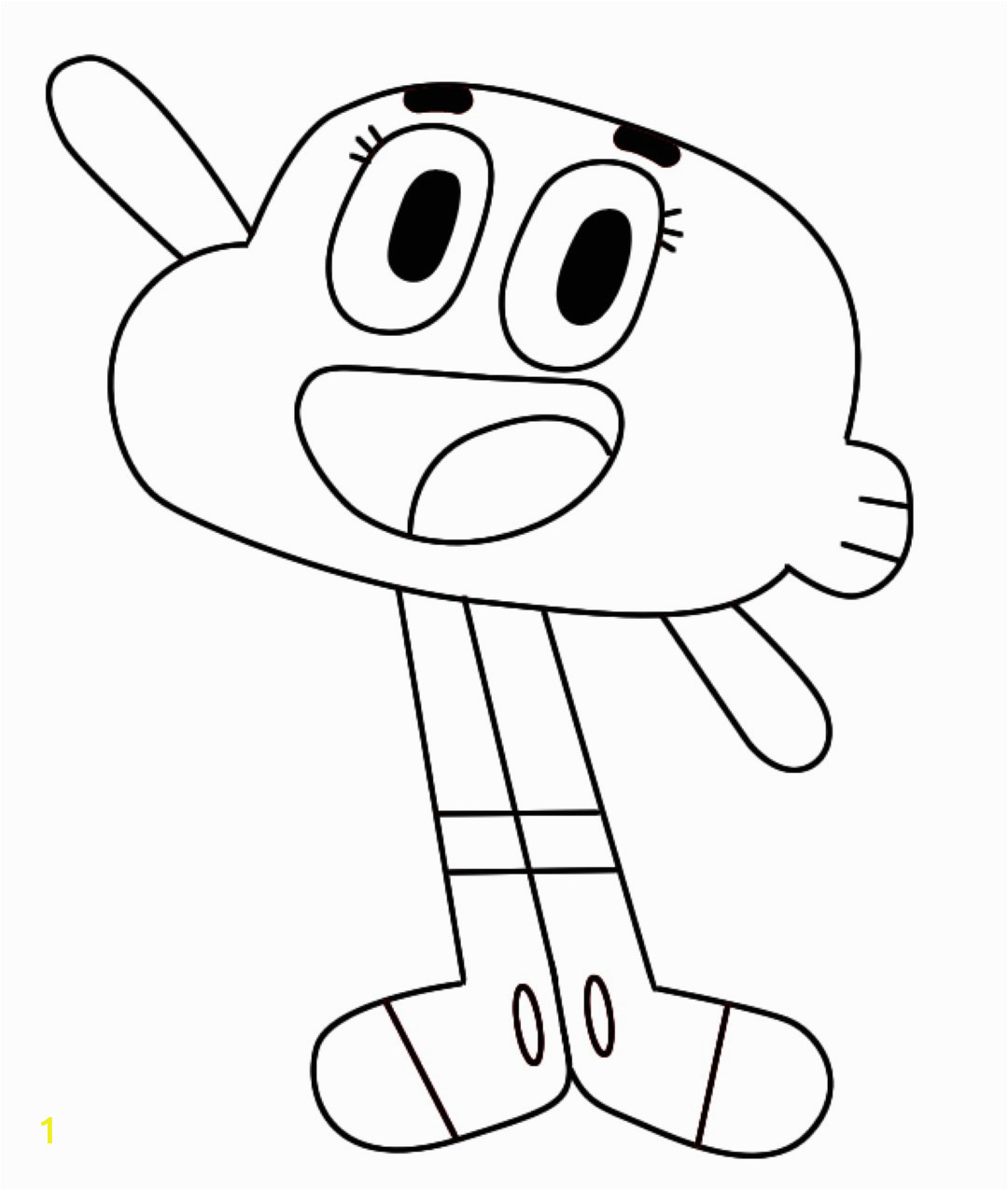 amazing world of gumball coloring pages to print