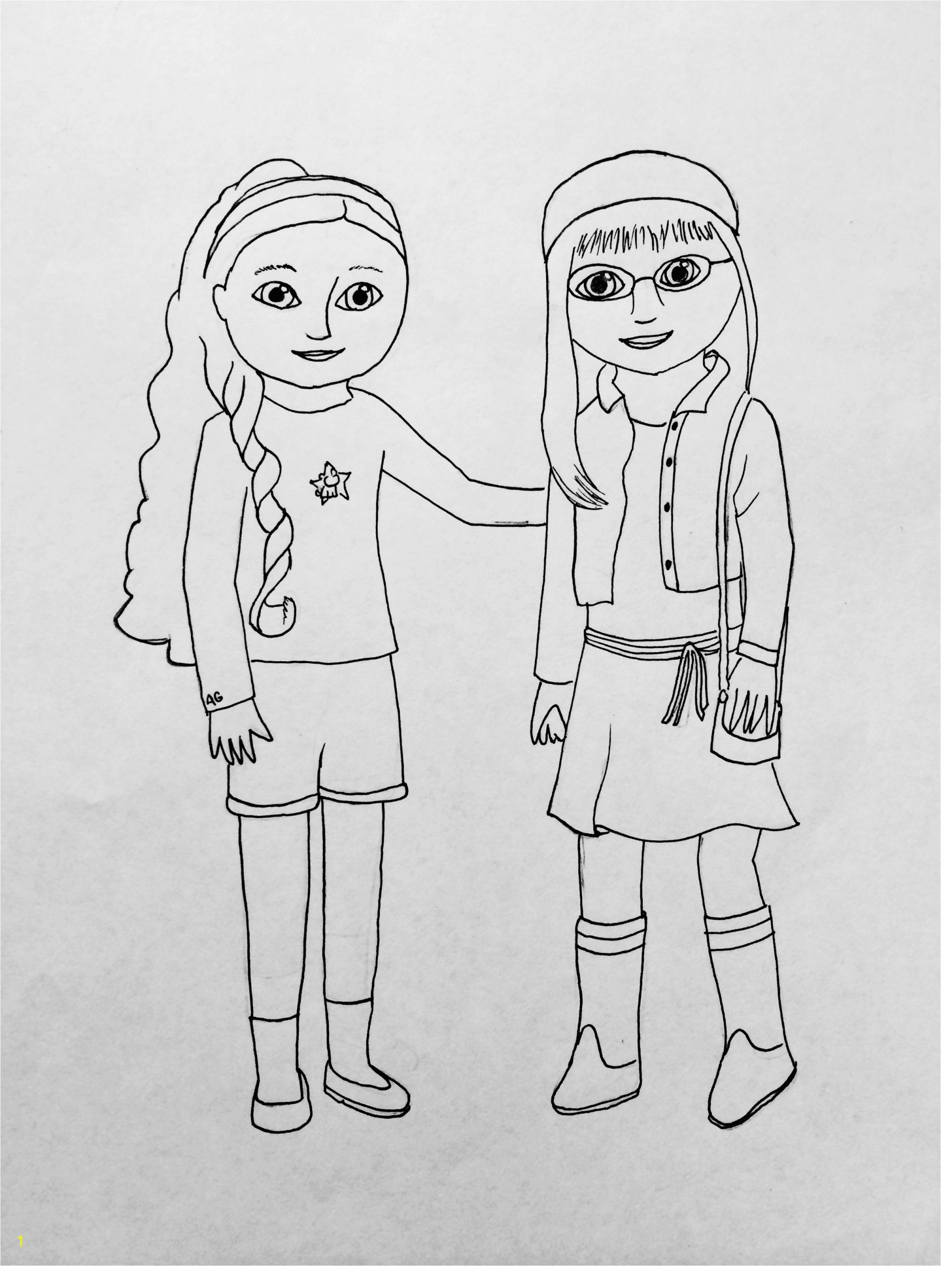 free coloring pages of american girl doll american girl doll coloring pages samantha american girl doll coloring pages saige