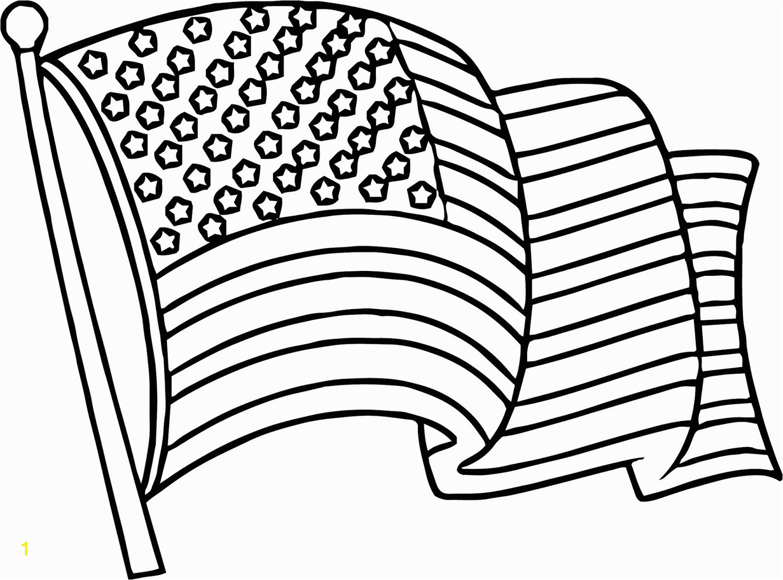 american flag coloring pages