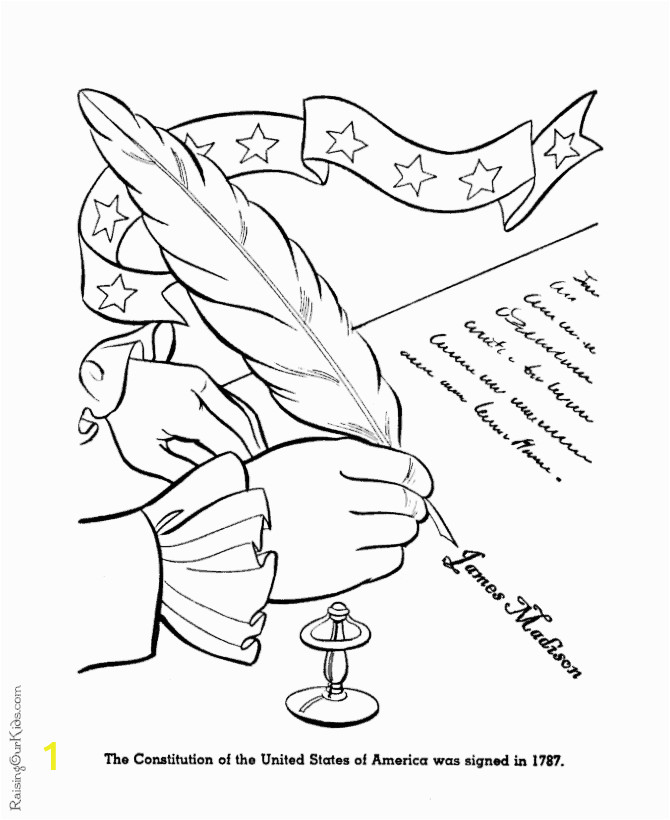 006 coloring page constitution