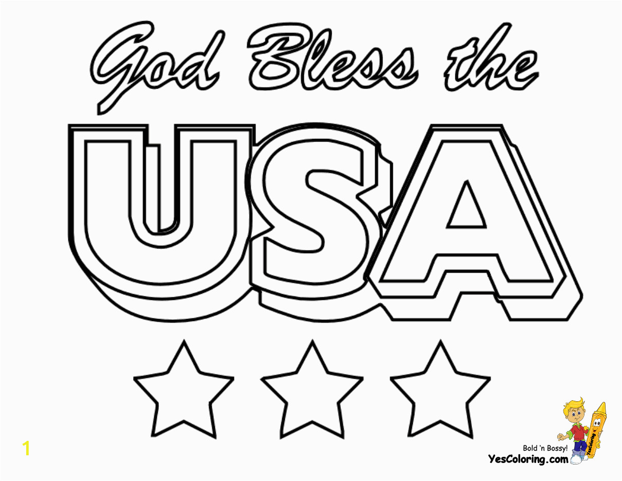 American Symbols Coloring Pages for Kids Rugged Usa Coloring Pages America Free