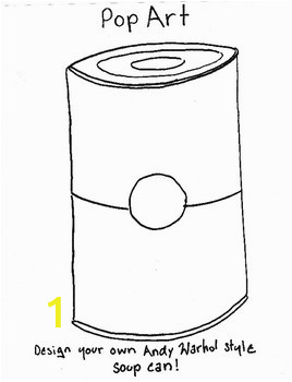 best of campbells soup coloring page