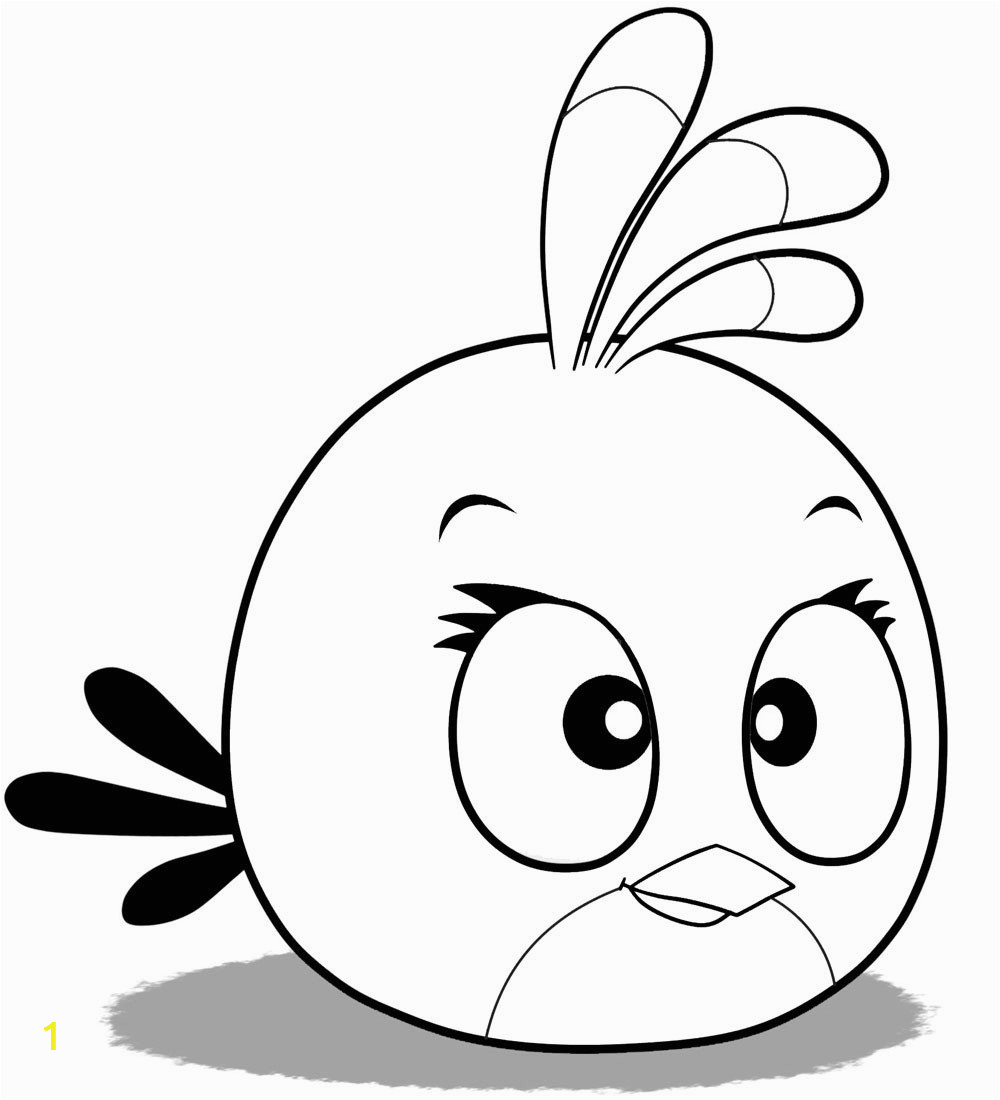 angry birds colouring pages