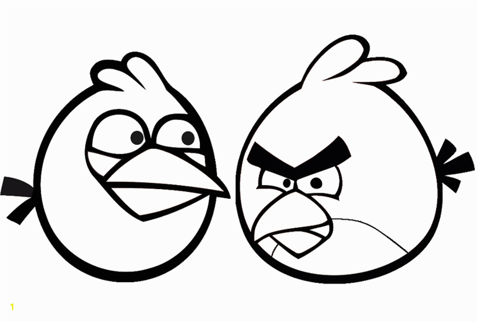 Angry Birds Coloring Pages for Kids Angry Birds Coloring Pages for Your Small Kids