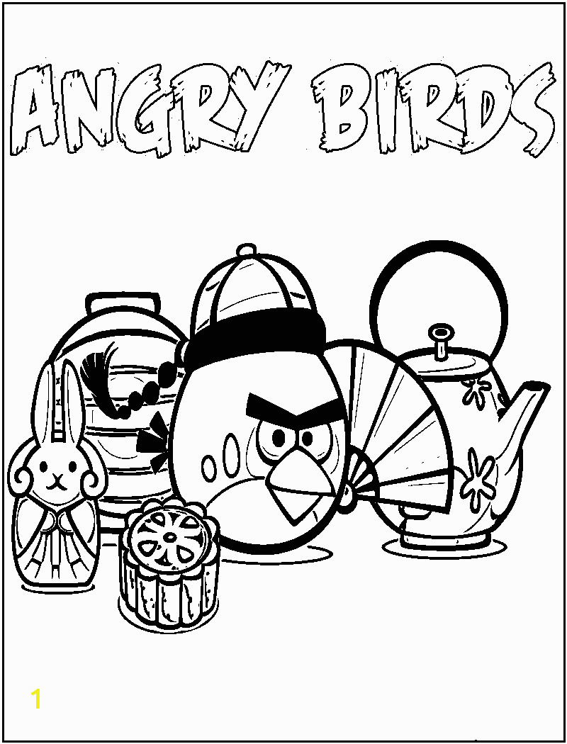 angry bird coloring pages