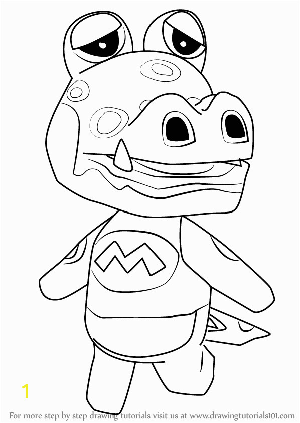 Angry Birds Mighty Dragon Coloring Pages Learn How to Draw Alfonso From Animal Crossing Angry