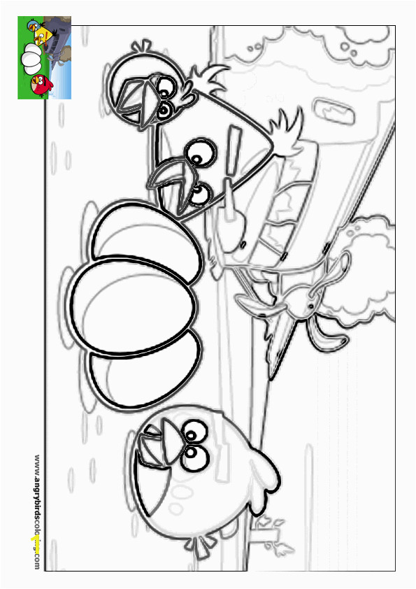 Angry Birds Rio Printable Coloring Pages Angry Birds Rio for Coloring 12