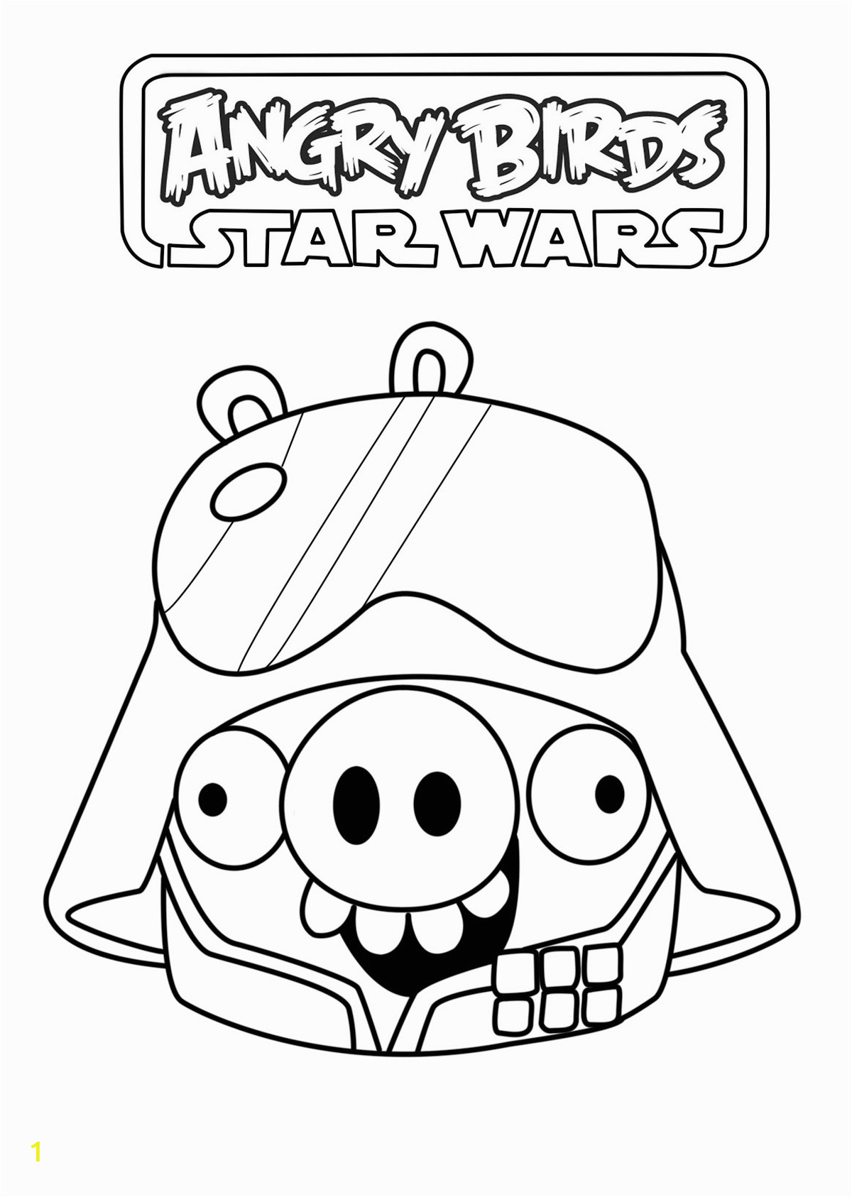 Angry Birds Star Wars Coloring Pages Angry Birds Star Wars to Angry Birds Star Wars