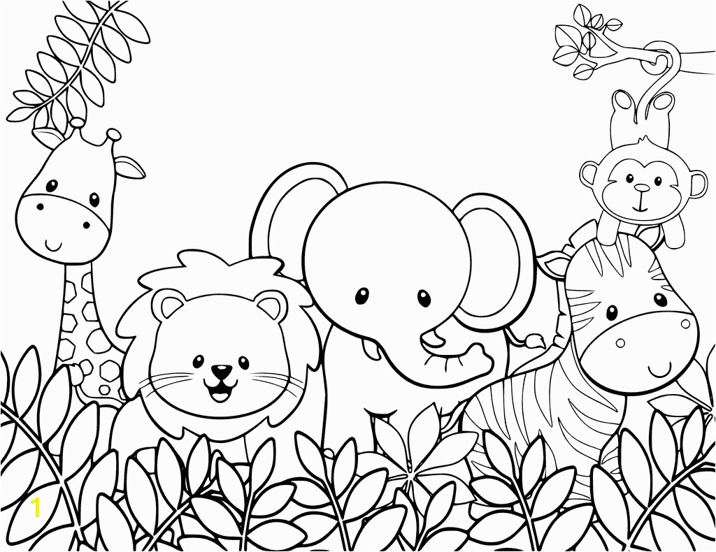 cute animal coloring pages