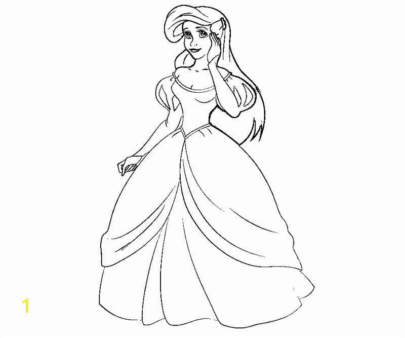 coloring pages ariel human legs sketch templates