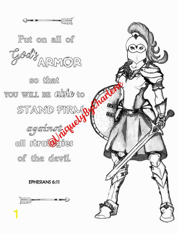 Armor Of God Coloring Pages Pdf Armor God Coloring Pages Whitesbelfast