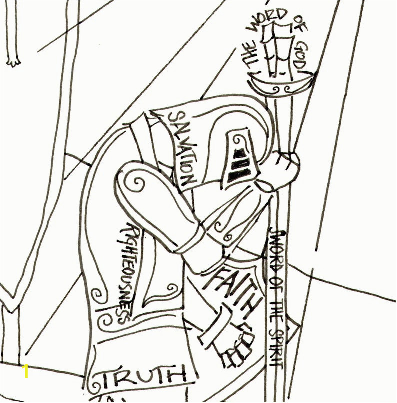 Armor Of God Coloring Pages Pdf Armor Of God and Joan Of Arc Bundle Printable Coloring