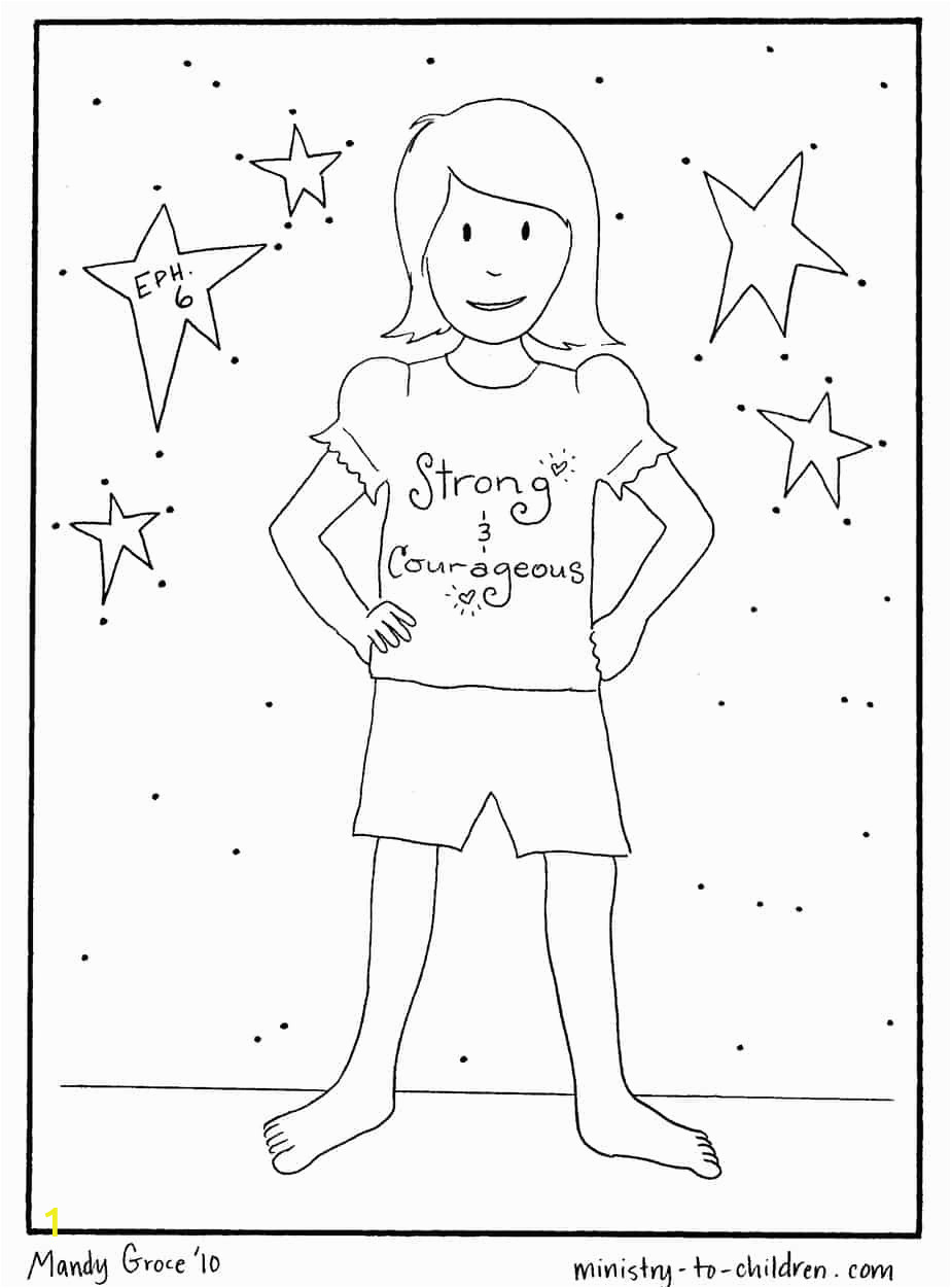 armor of god coloring pages