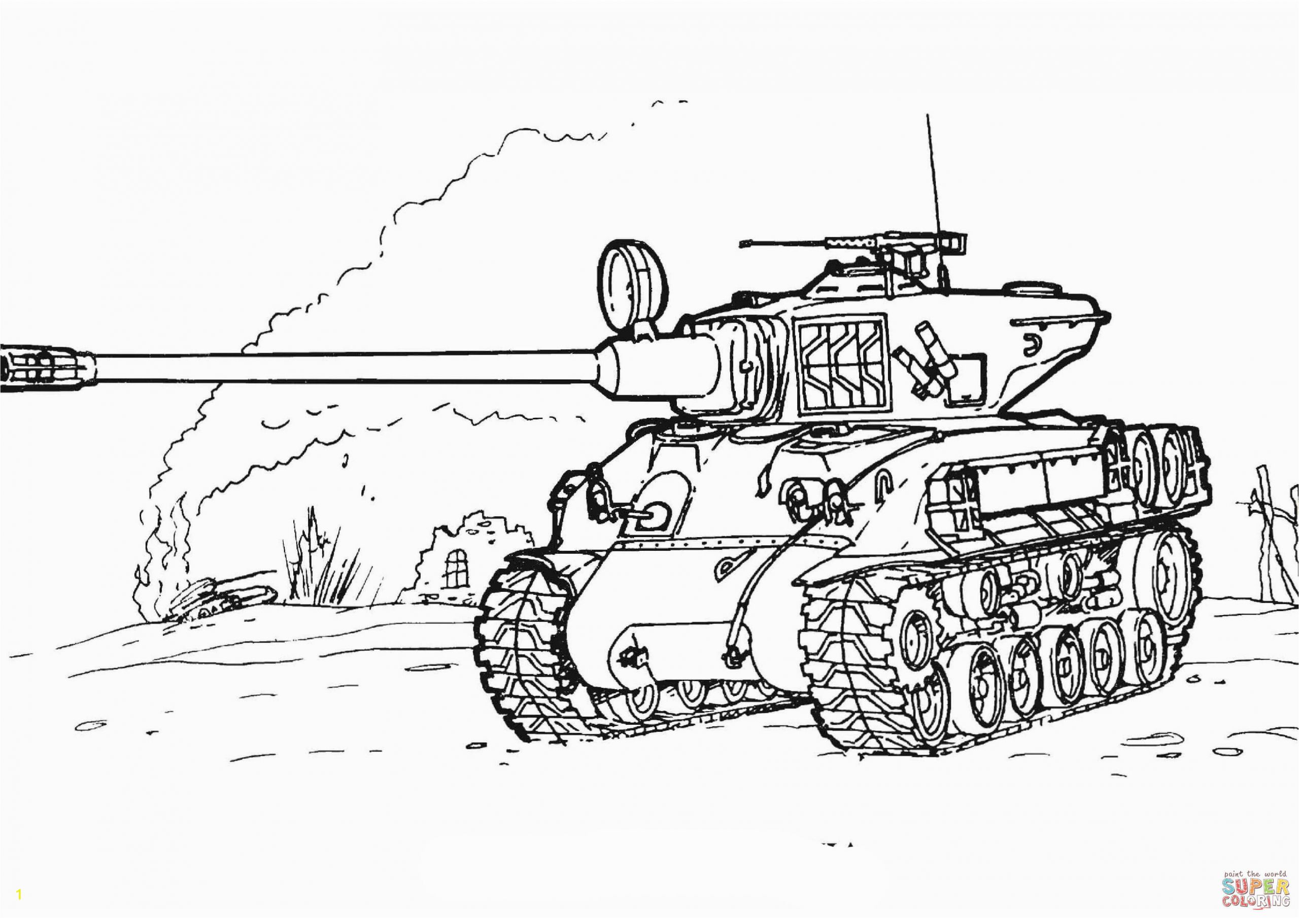 coloring pages army tanks