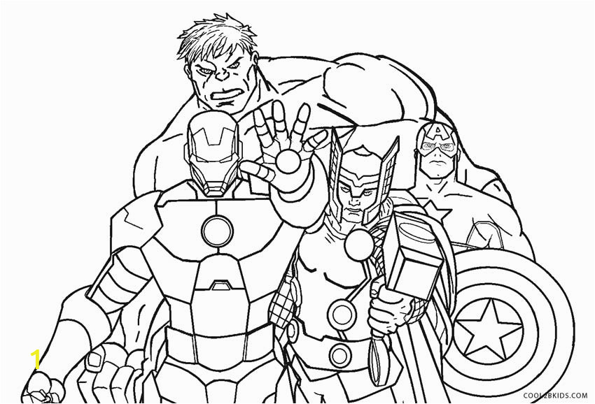 avengers coloring pages