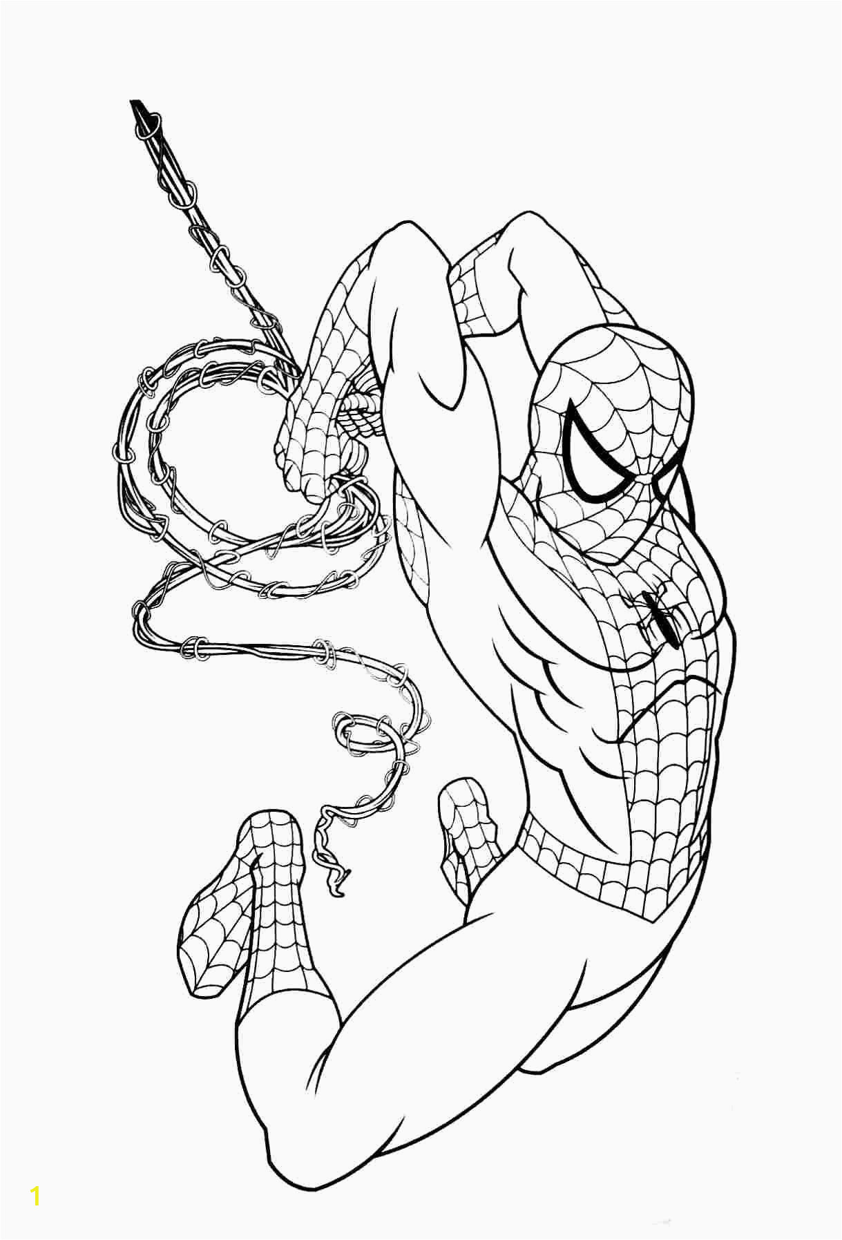 avengers infinity war spiderman coloring pages
