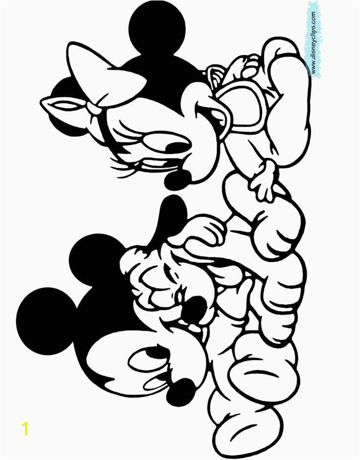 Baby Mickey Mouse and Friends Coloring Pages Baby Mickey Mouse Coloring Page Unique 485 Best Disney