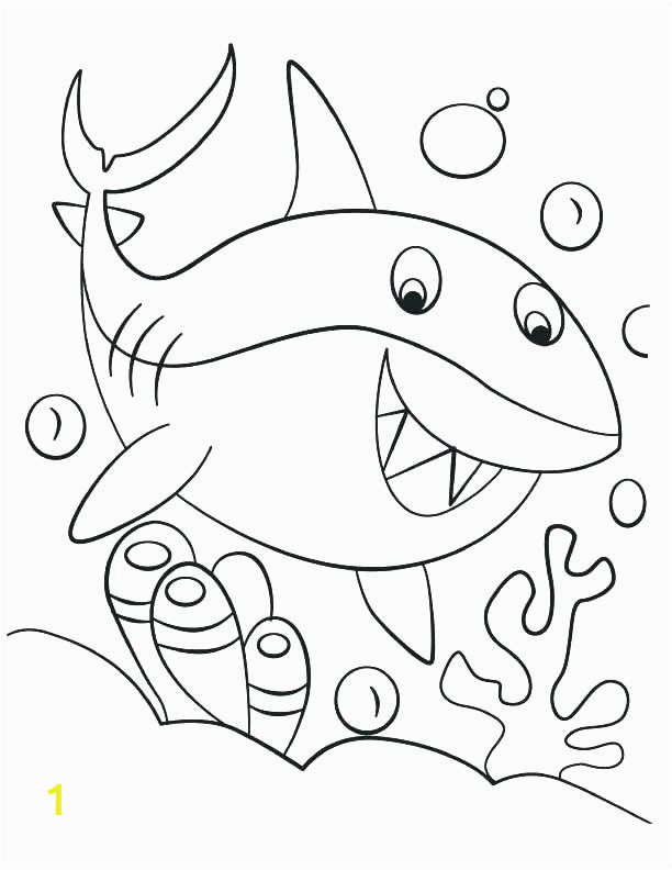 baby shark coloring pages