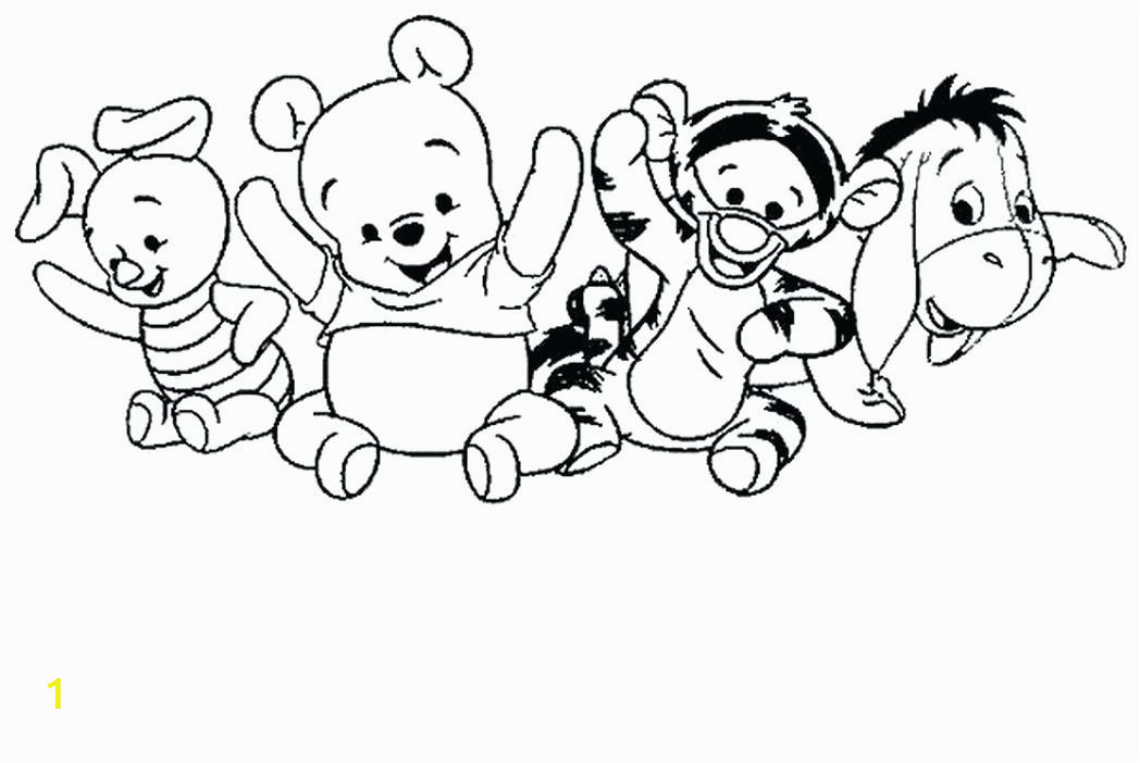 baby pooh drawing