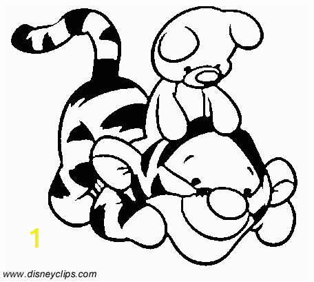 baby tigger drawing