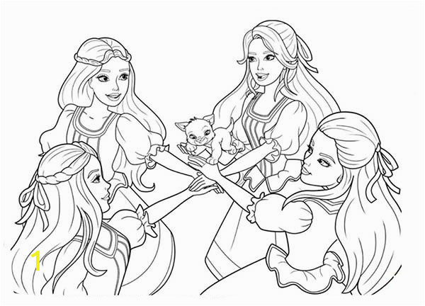 barbie and three musketeers coloring pages