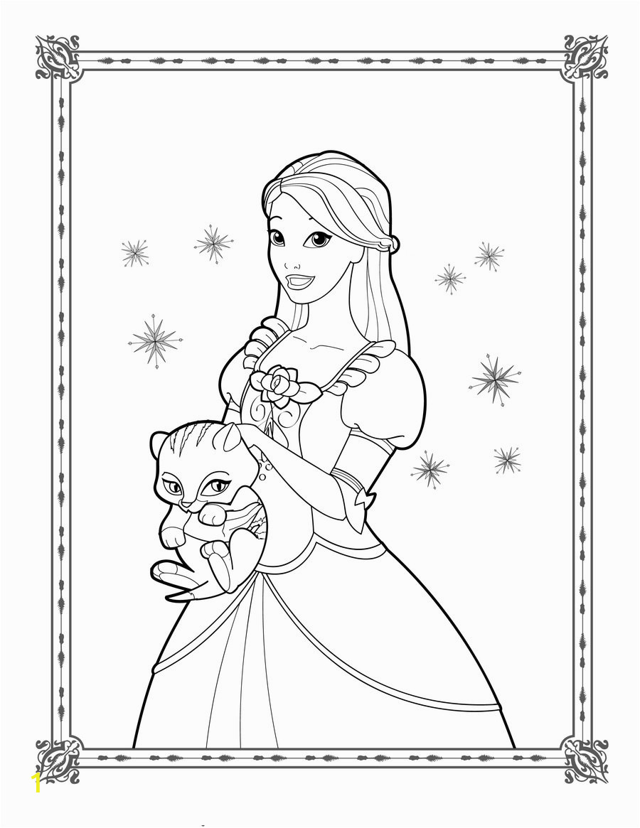 genevieve coloring page fanart