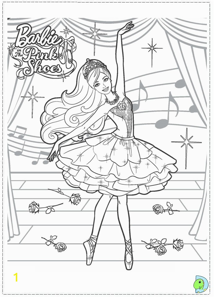 Barbie In the Pink Shoes Coloring Pages Barbie and the Pink Shoes Coloring Pages Coloring Home