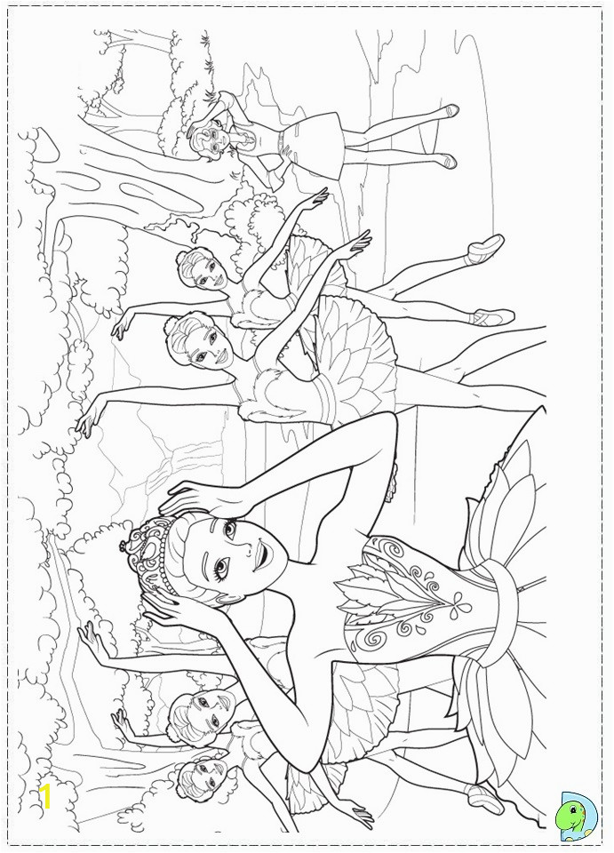 Barbie In the Pink Shoes Coloring Pages Barbie Pink Shoes Coloring Page Dinokids